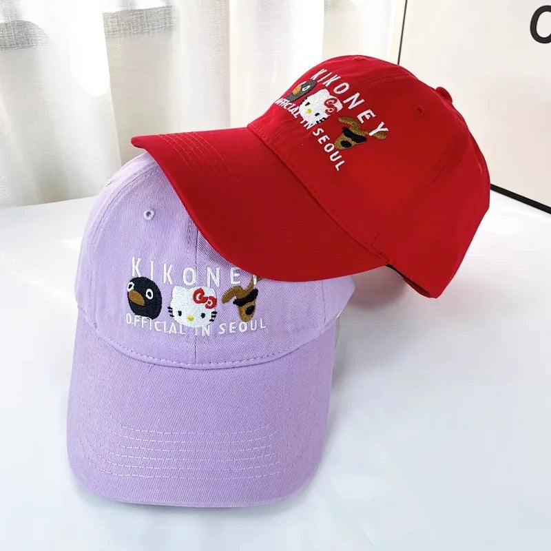 Kawaii Hello Kitty Baseball Cap