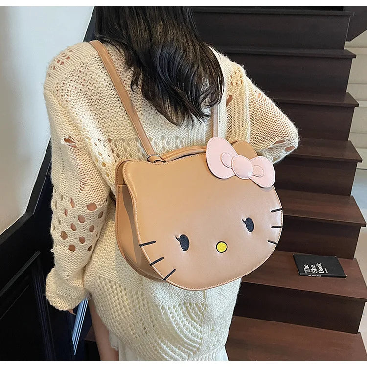 Kawaii Tanned Hello Kitty Backpack