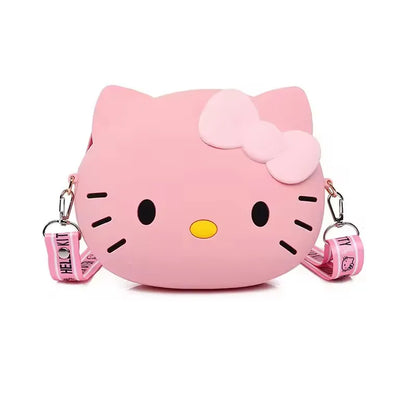 Kawaii Hello Kitty Soft Silicon Crossbody Bag