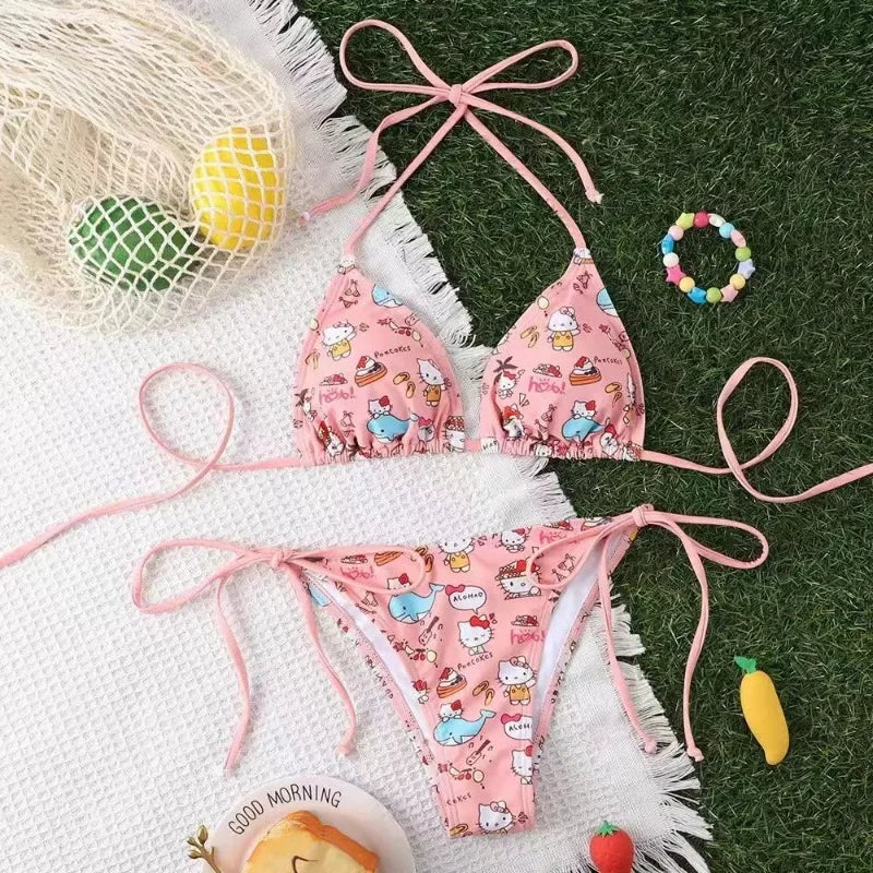 Kawaii Hello Kitty Bikinis