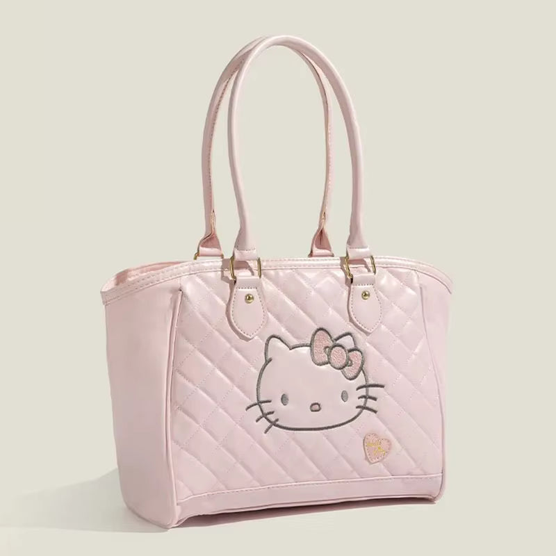 Kawaii Hello Kitty Pink Tote Bag