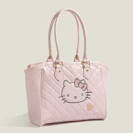 Kawaii Hello Kitty Pink Tote Bag