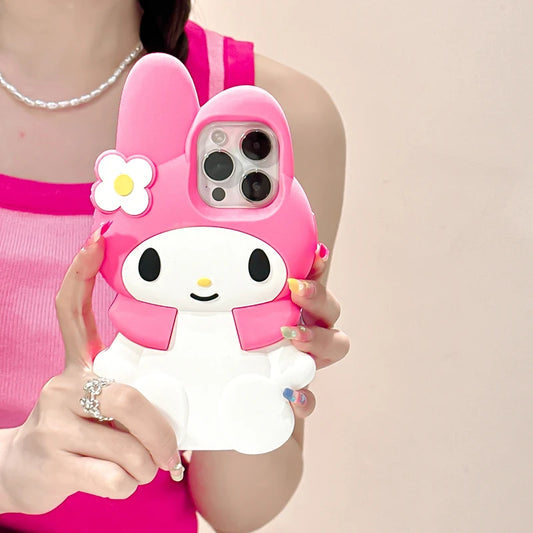 Kawaii My Melody Soft Silicone iPhone Case
