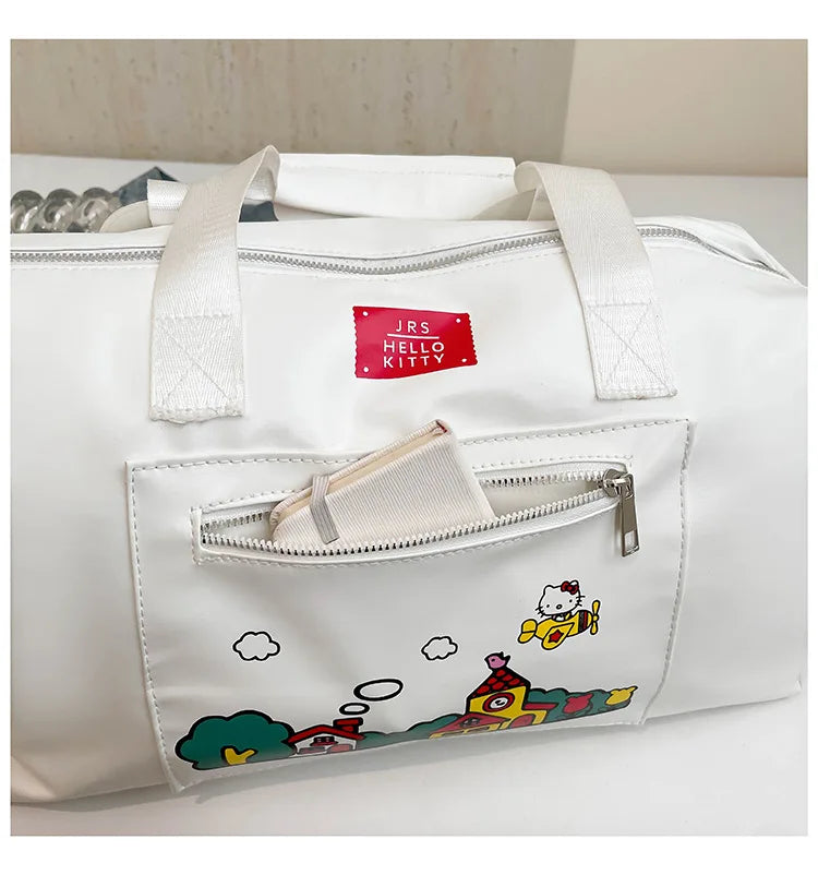 Kawaii Hello Kitty Crossbody Travel Bag