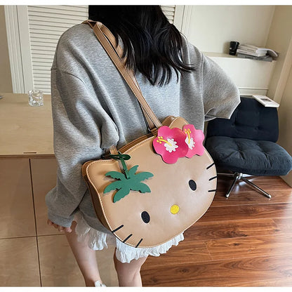 Kawaii Tanned Hello Kitty Backpack