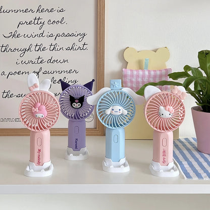 Kawaii Sanrio Handheld Mini Fan