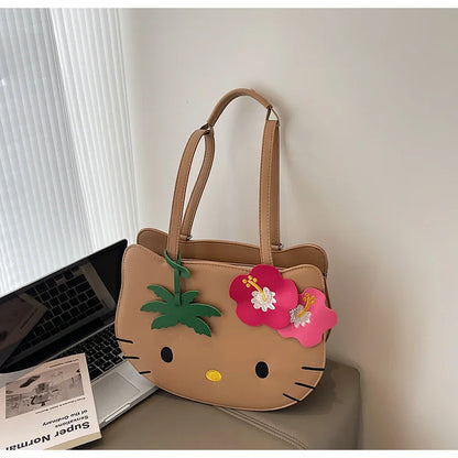 Kawaii Tanned Hello Kitty Backpack