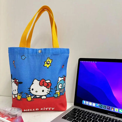 Kawaii Hello Kitty Canvas Bag