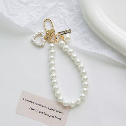 Kawaii Pearl Keychain