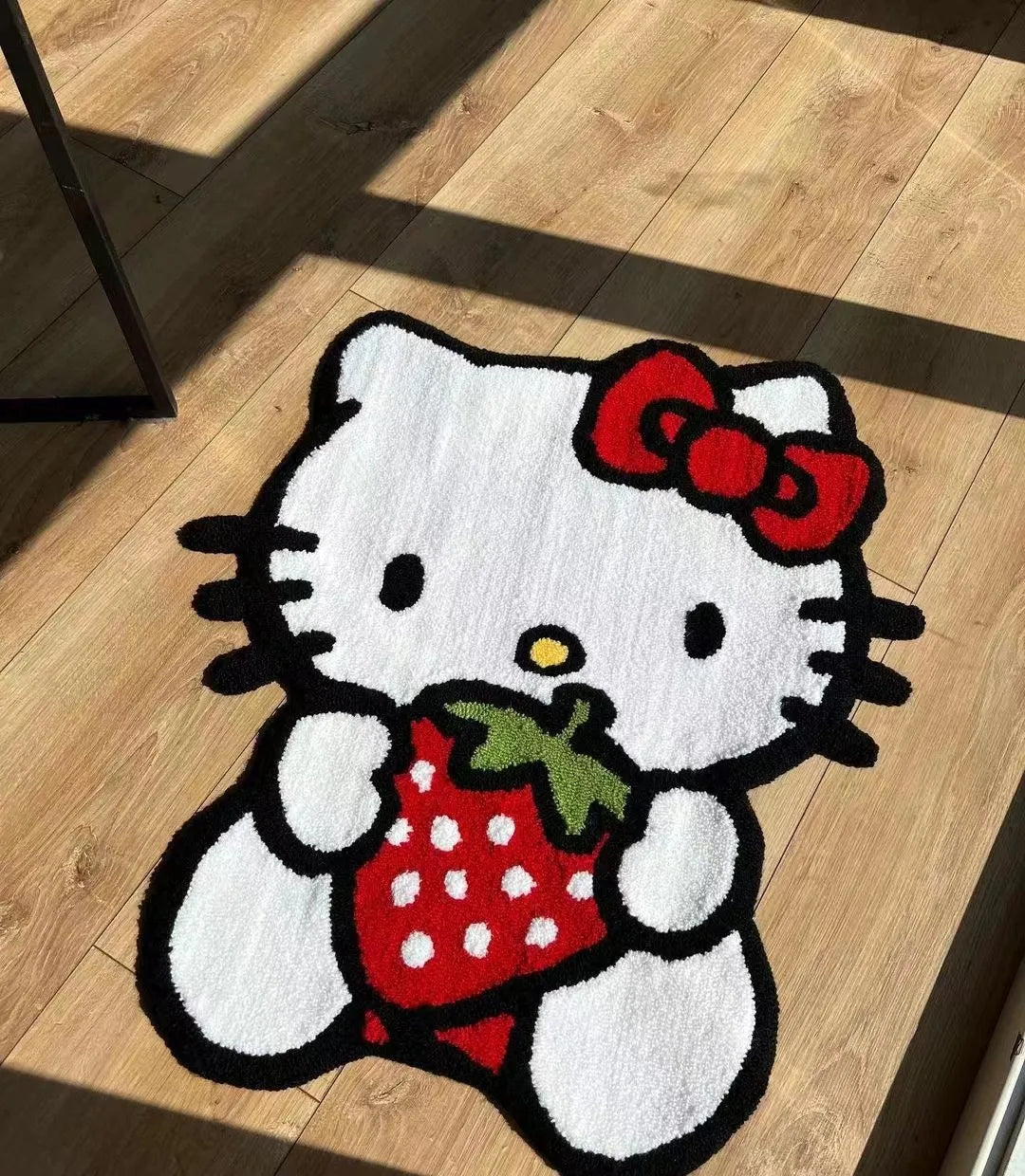 Kawaii Hello Kitty Plush Floor Mat - KAWAII LULU
