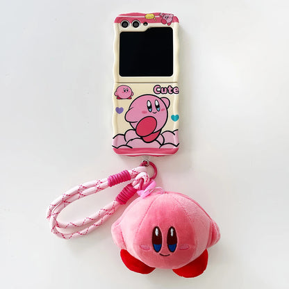 Kawaii Kirby Galaxy Z Flip Case - KAWAII LULU