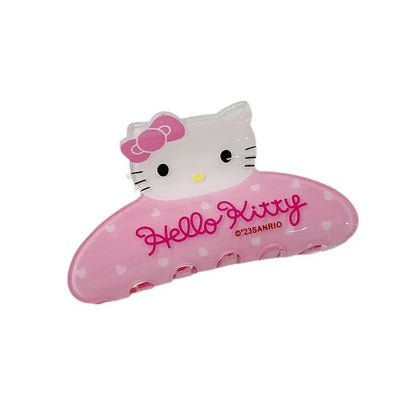 Kawaii Kitty Pink Hair Claw Clip