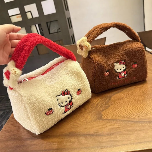 Kawaii Hello Kitty Plush Handbag