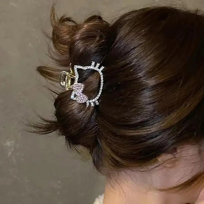 Kawaii Hello Kitty Hair Clip