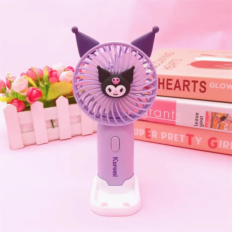 Kawaii Sanrio Handheld Mini Fan