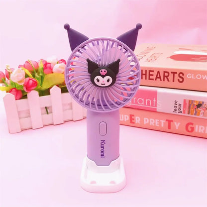 Kawaii Sanrio Handheld Mini Fan