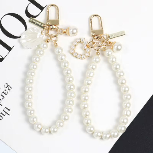 Kawaii Pearl Keychain