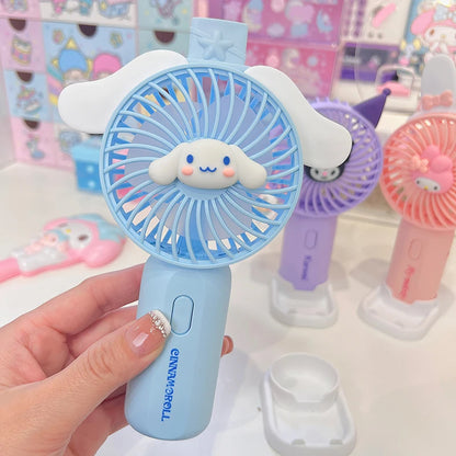 Kawaii Sanrio Handheld Mini Fan