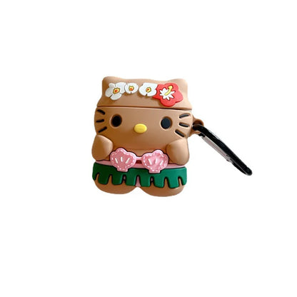 Kawaii Hawaiian Hello Kitty AirPods Case