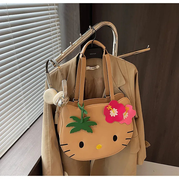 Kawaii Tanned Hello Kitty Backpack
