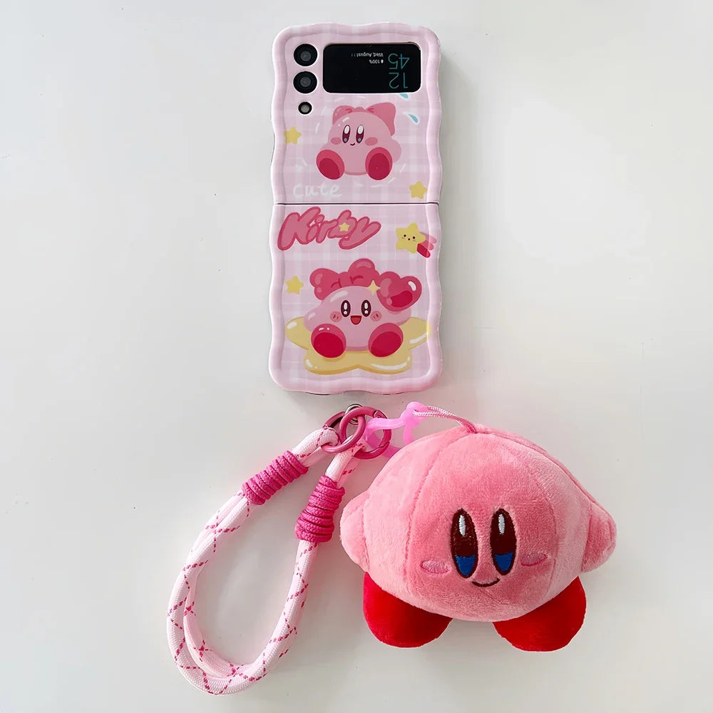 Kawaii Kirby Galaxy Z Flip Case - KAWAII LULU