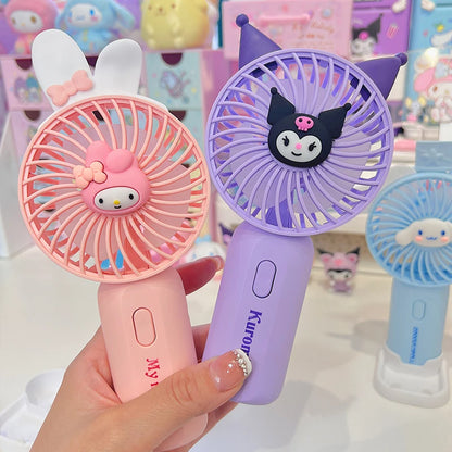 Kawaii Sanrio Handheld Mini Fan