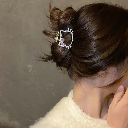 Kawaii Hello Kitty Hair Clip