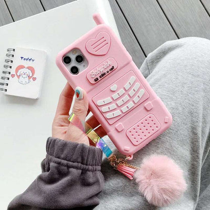 Kawaii Baby Pink iPhone Case - KAWAII LULU