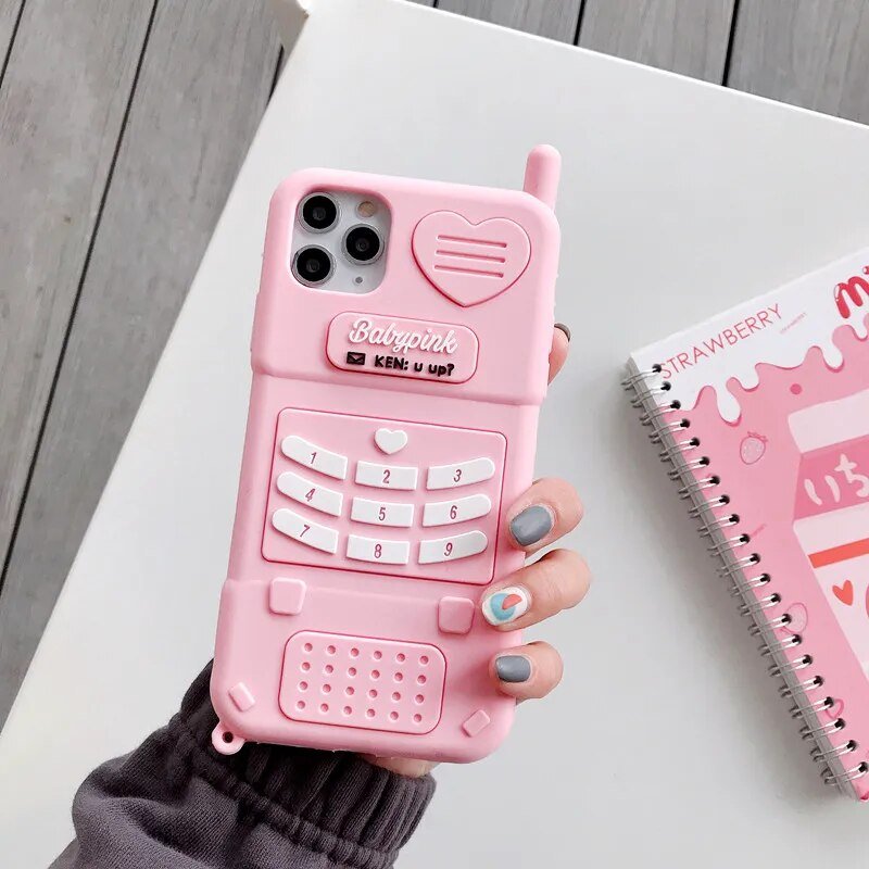 Kawaii Baby Pink iPhone Case - KAWAII LULU