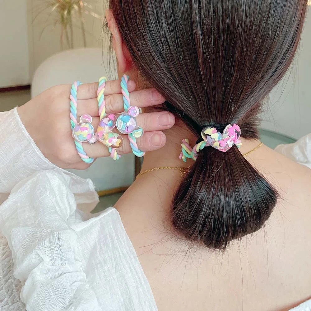 Kawaii Color Weave Hair Ring - KAWAII LULU
