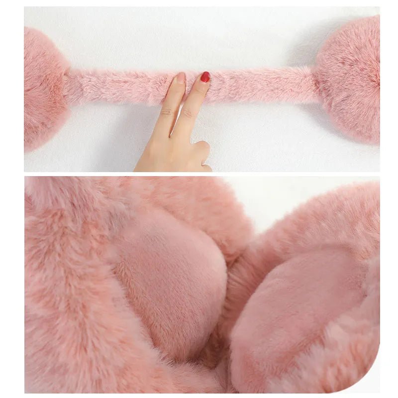 Kawaii Fluffy Earmuffs - KAWAII LULU