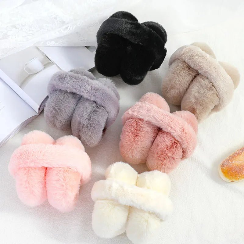 Kawaii Fluffy Earmuffs - KAWAII LULU