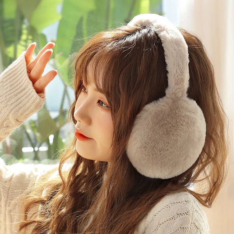 Kawaii Fluffy Earmuffs - KAWAII LULU