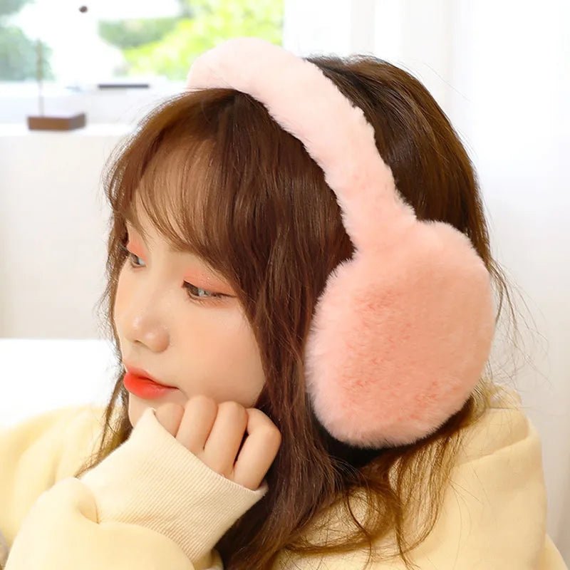 Kawaii Fluffy Earmuffs - KAWAII LULU