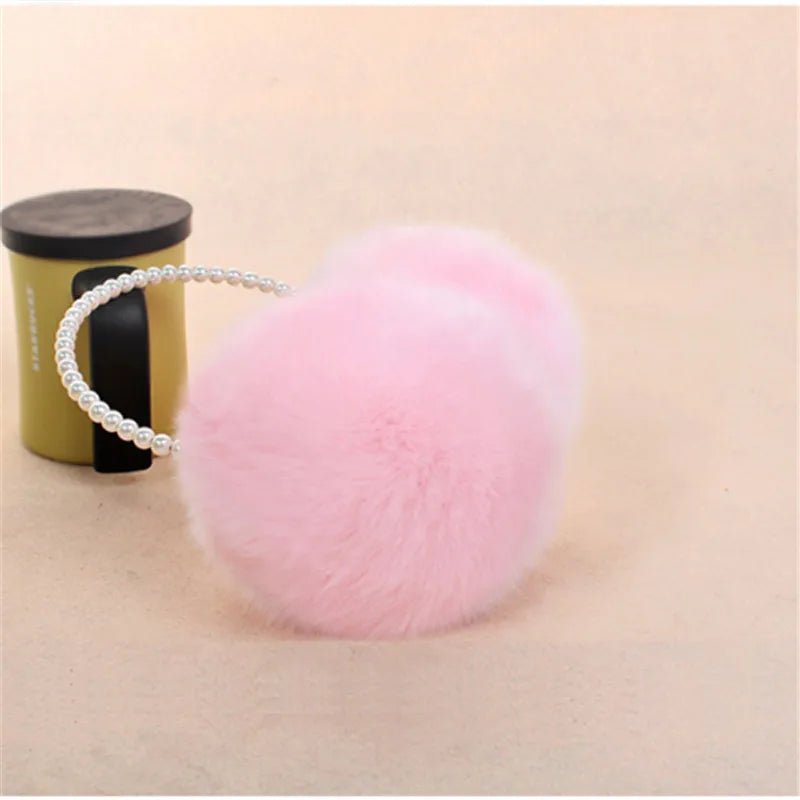 Kawaii Furry Pearl Earmuffs - KAWAII LULU