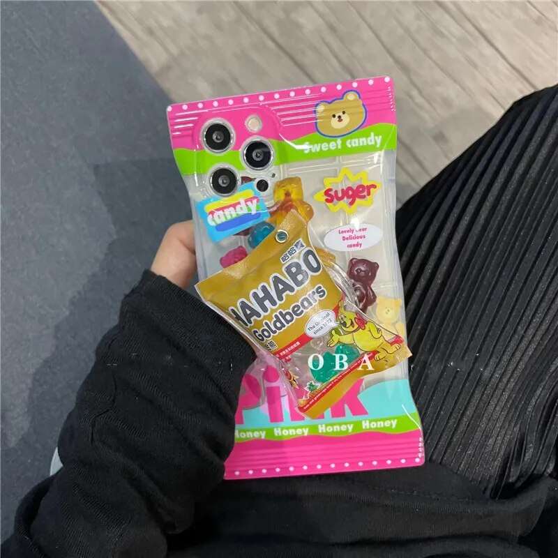 Kawaii Gummy Bears iPhone Case with Holder - KAWAII LULU