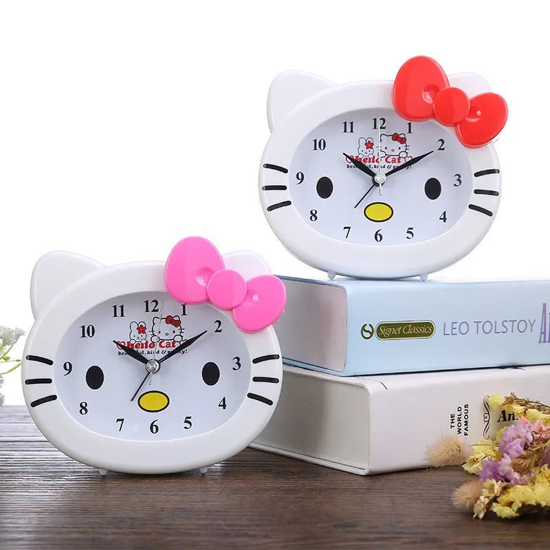 hello kitty alarm clock, this is my alarm clock. it has a t…