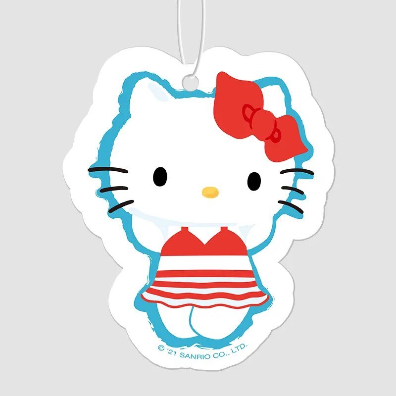 Kawaii Hello Kitty Car Air Freshener 3pcs (+ bonus 2pcs) - KAWAII LULU