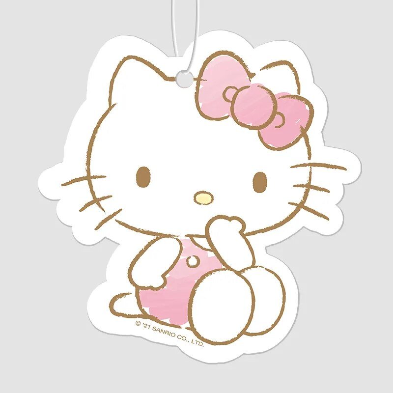 Kawaii Hello Kitty Car Air Freshener 3pcs (+ bonus 2pcs) - KAWAII LULU