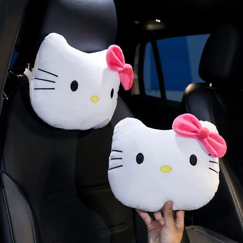 Kawaii Hello Kitty Car Seat Neck Pillow KAWAII LULU