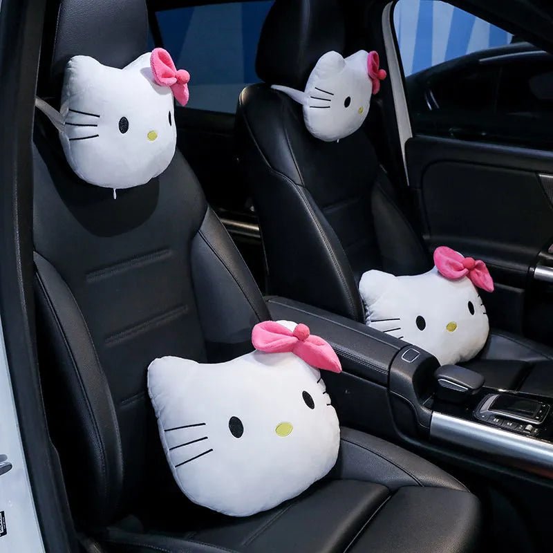 Kawaii Hello Kitty Car Seat Neck Pillow