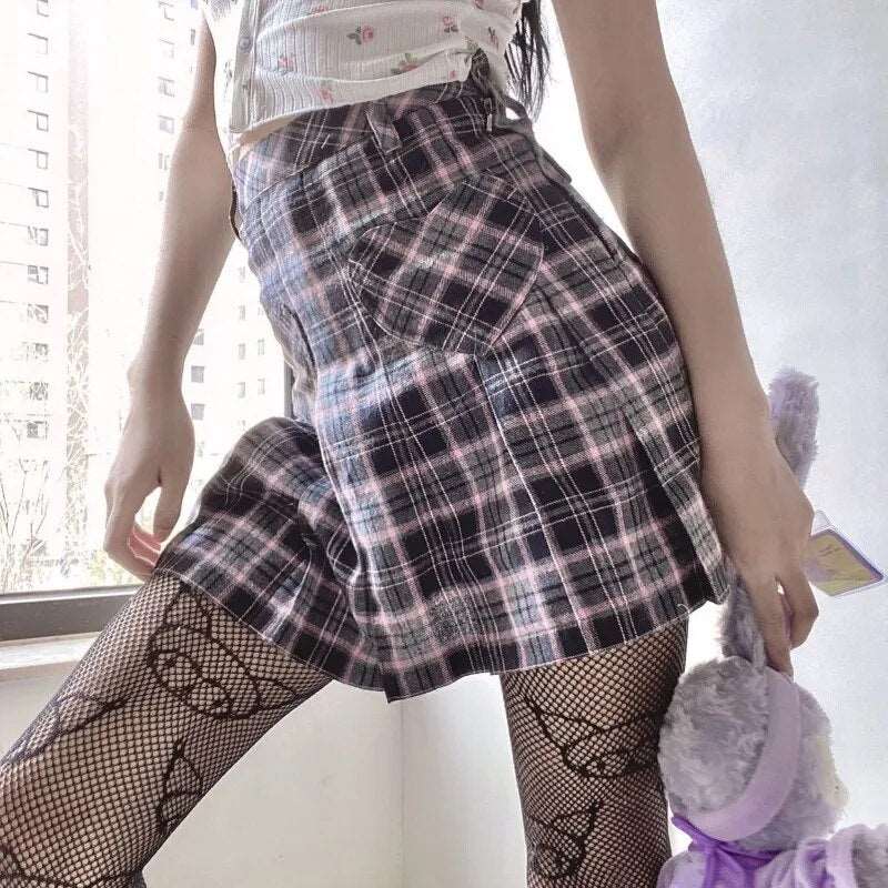 Kawaii Hello Kitty Fishnet Tights - KAWAII LULU