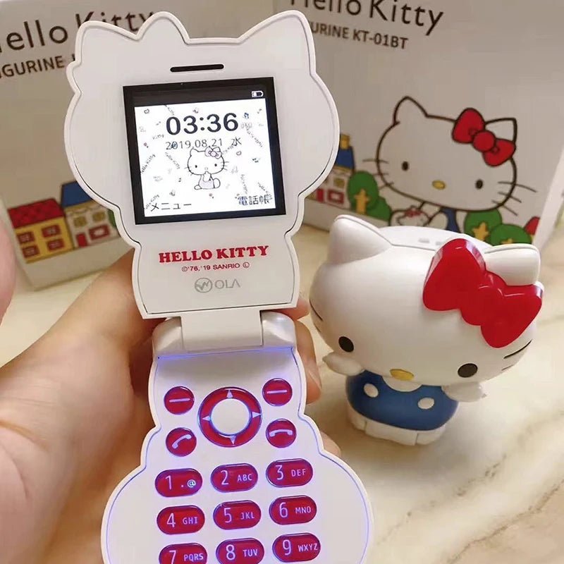 Kawaii Hello Kitty Foldable Phone Limited Edition - KAWAII LULU