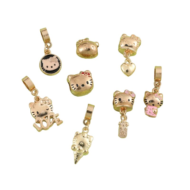 Kawaii Hello Kitty Gold Plated Bracelet - KAWAII LULU