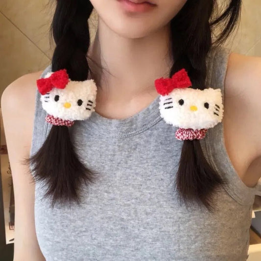 Kawaii Hello Kitty Hair Ring - KAWAII LULU
