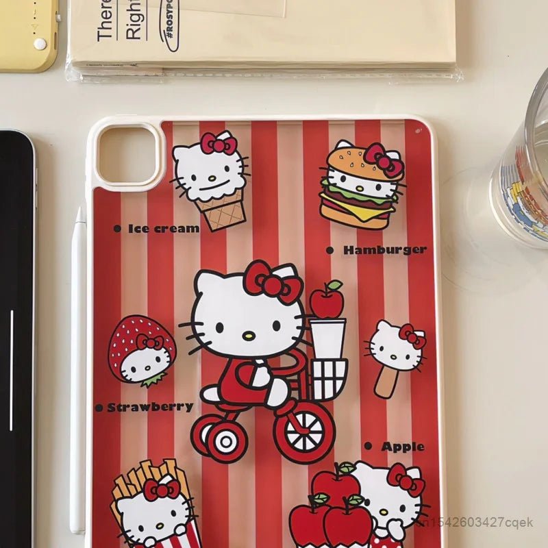 Kawaii Hello Kitty iPad Case - KAWAII LULU