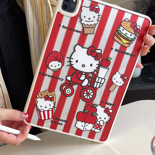 Kawaii Hello Kitty iPad Case - KAWAII LULU