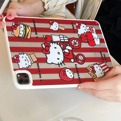 Kawaii Hello Kitty iPad Case - KAWAII LULU