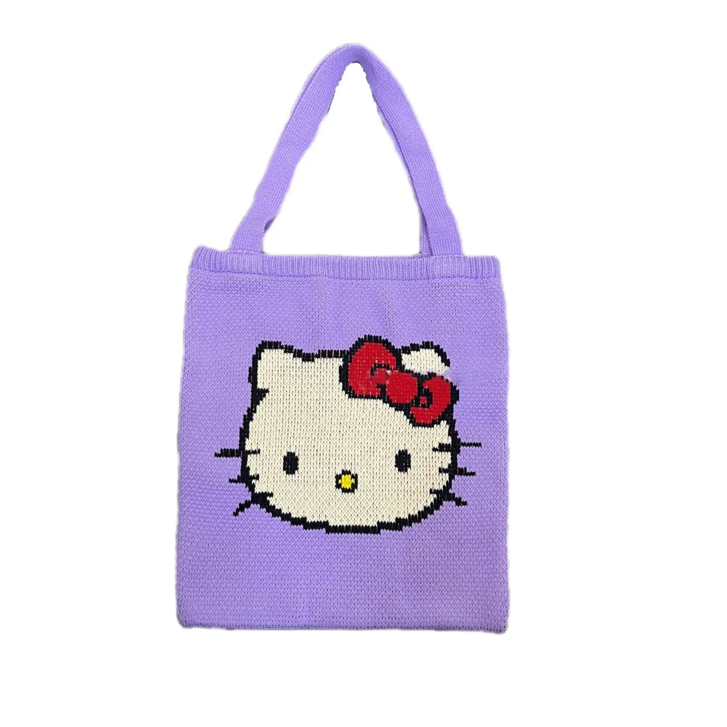 Kawaii Hello Kitty Knitted Bag - KAWAII LULU