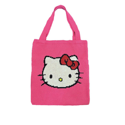 Kawaii Hello Kitty Knitted Bag - KAWAII LULU